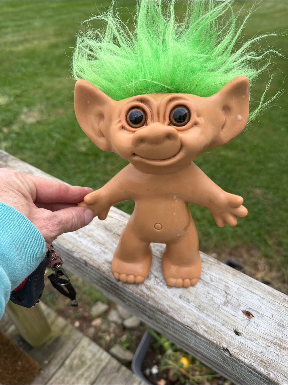 Trolls Brand Troll Doll with Neon Green Hair